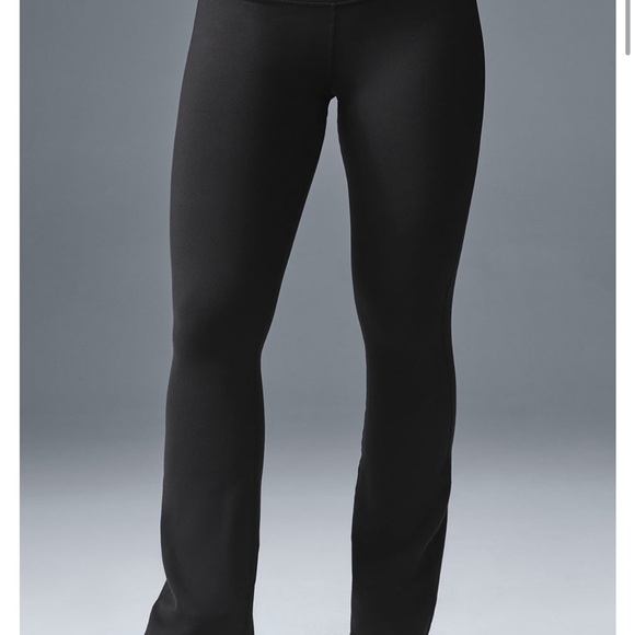 ALO Yoga Black Leggings High-Waisted Seamless - Picture 2 of 5